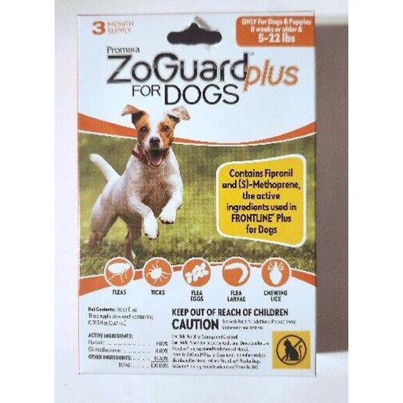 ZoGuard Other - ZoGuard Plus Topical Treatment Drops for Small Dogs 3CT 5-22 lbs